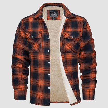 Emiliano – Herren-Sherpa-Camicia-Pile