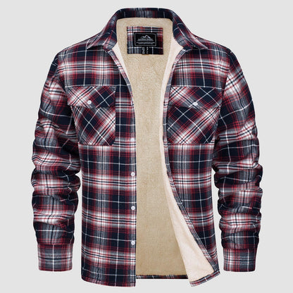 Emiliano – Herren-Sherpa-Camicia-Pile