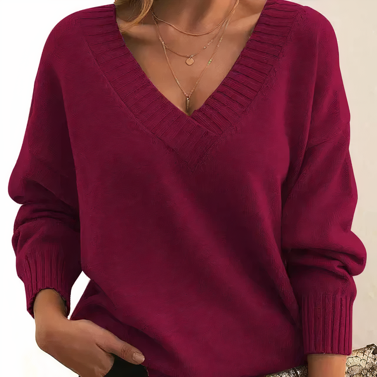 Elegante maglione in cashmere - Autunno