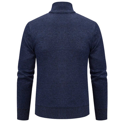 Cardigan con zip da uomo - Tobin